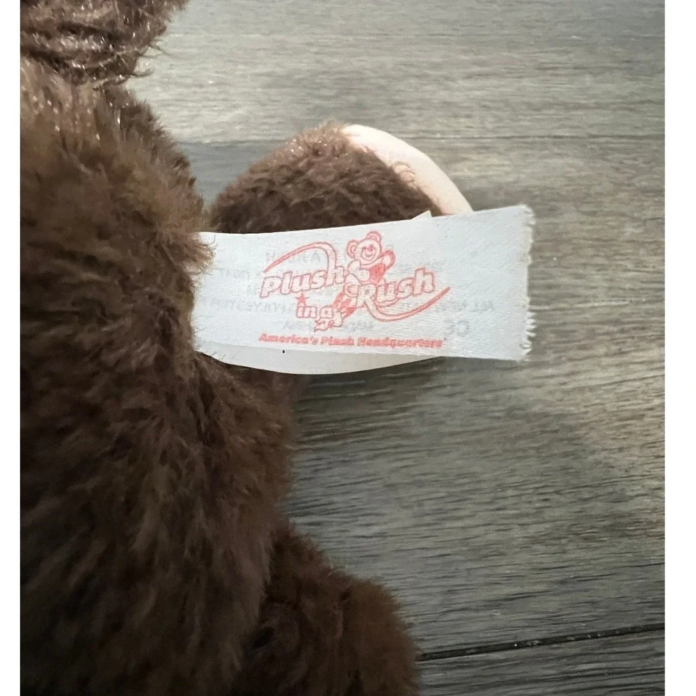 Plush Monkey Stuffed Animal Brown Beige PlushRush‎ Kids Toy